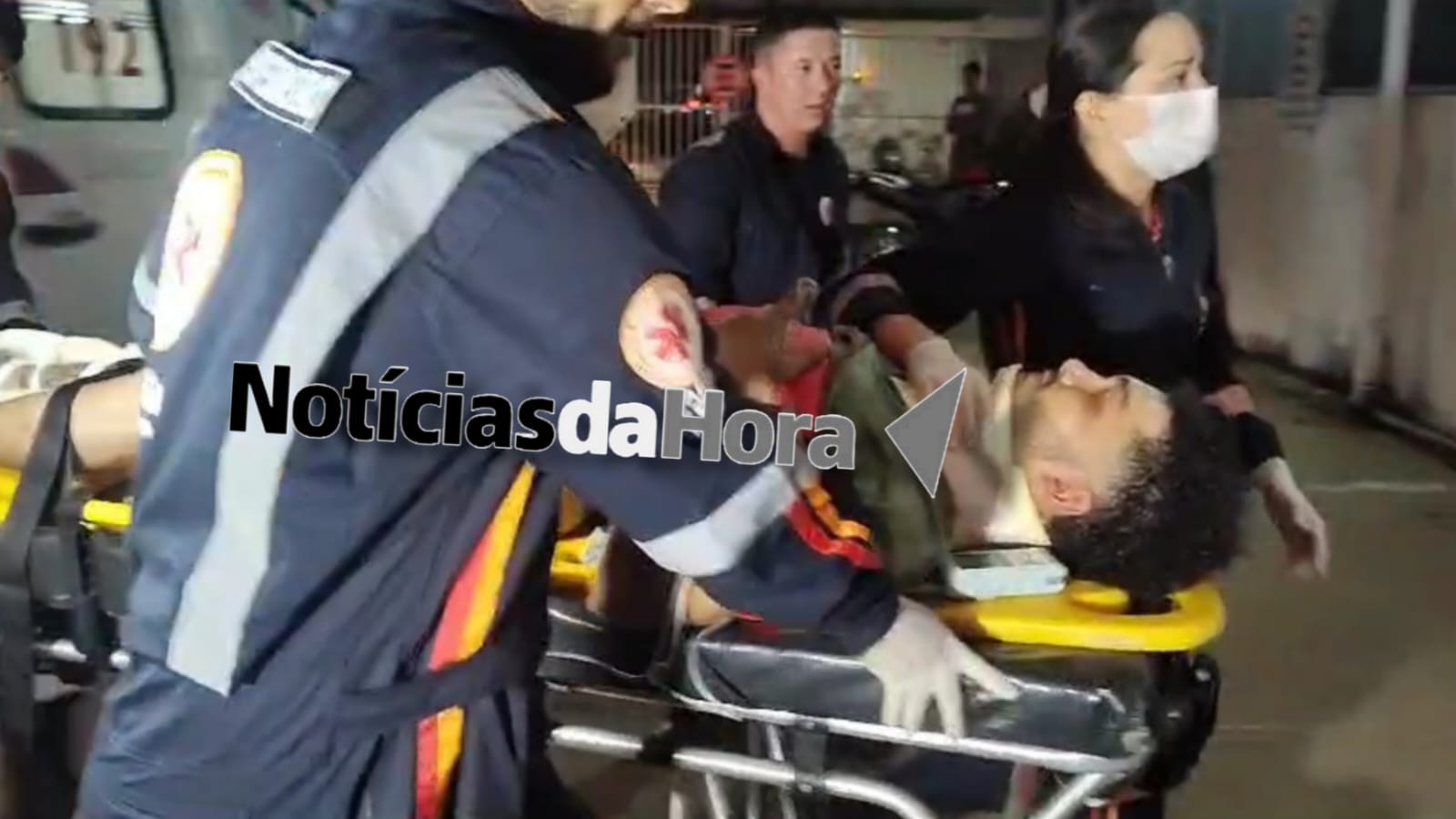 Motorista colide contra motoboy no Conjunto Xavier Maia